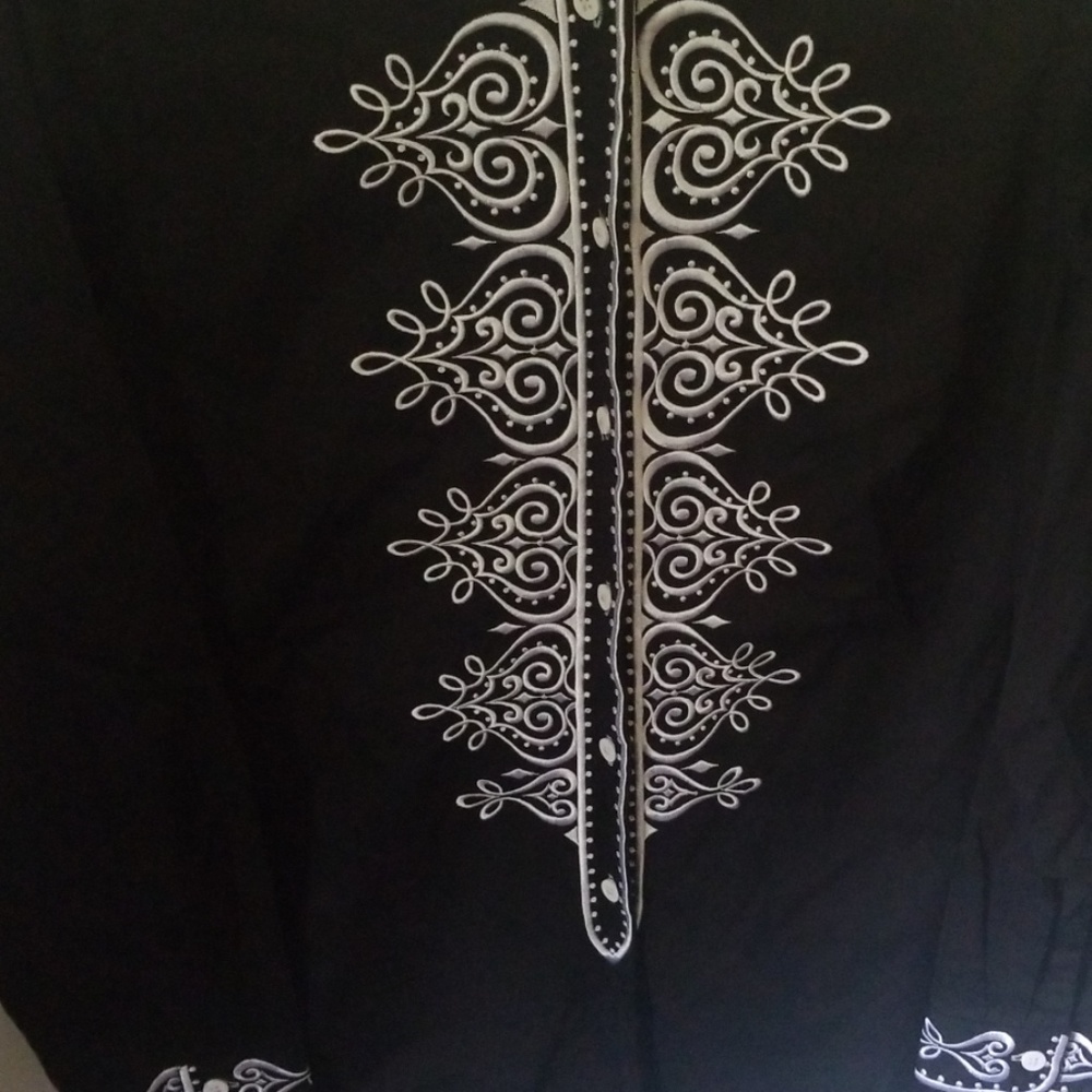 Bob Mackie Wearable Art Blouse - image 2